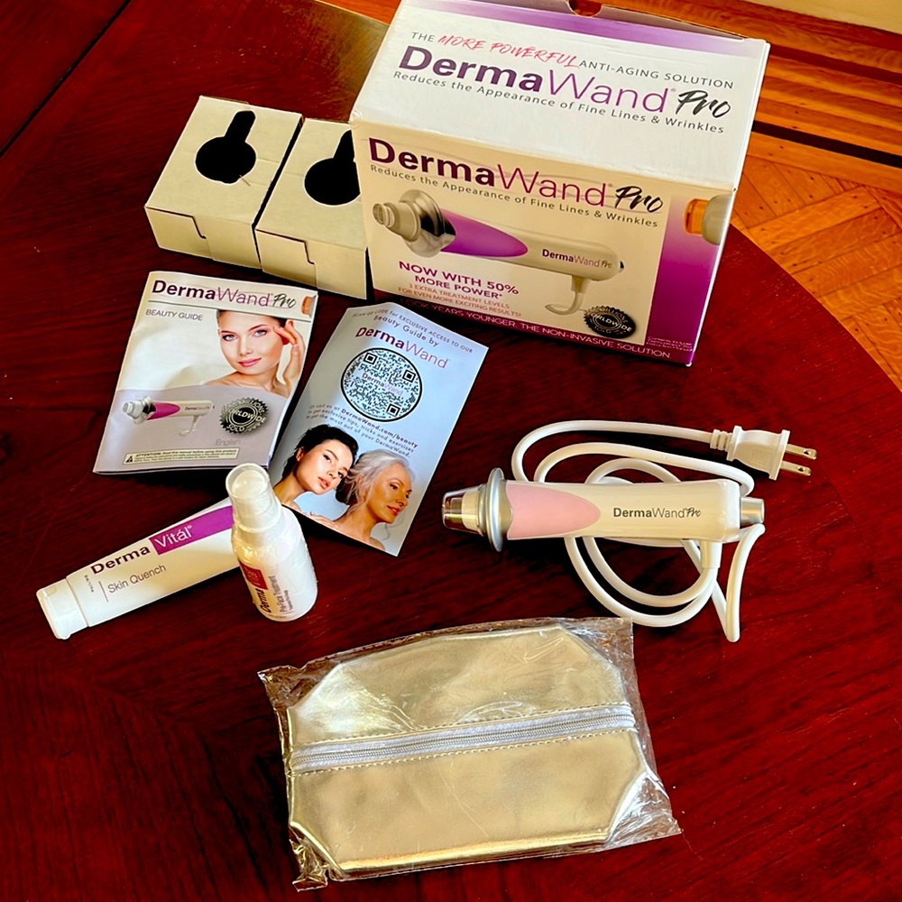 Derma Wand Pro, microcurrent & radio frequency. Anti aging solution.